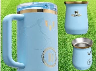 Messi x Stanley 1913 Tumbler & Mug - Messi Striker Blue