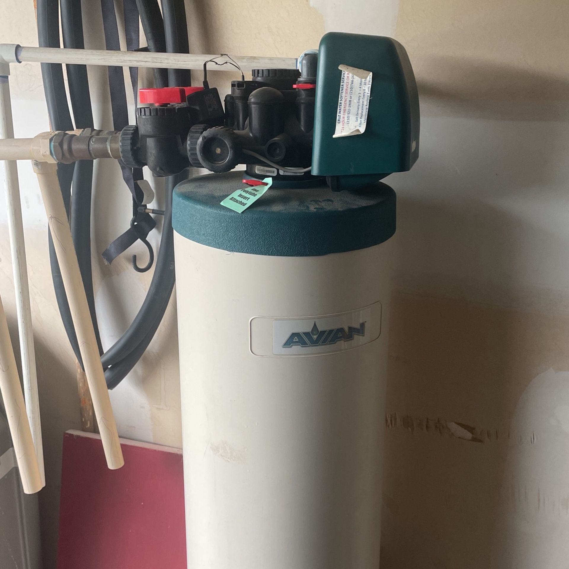 $10 Avian water softener system