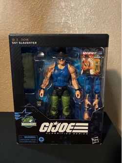 G.I. Joe, Classified  Series, Mad Marauders SGT Slaughter, 6” Fig. #129