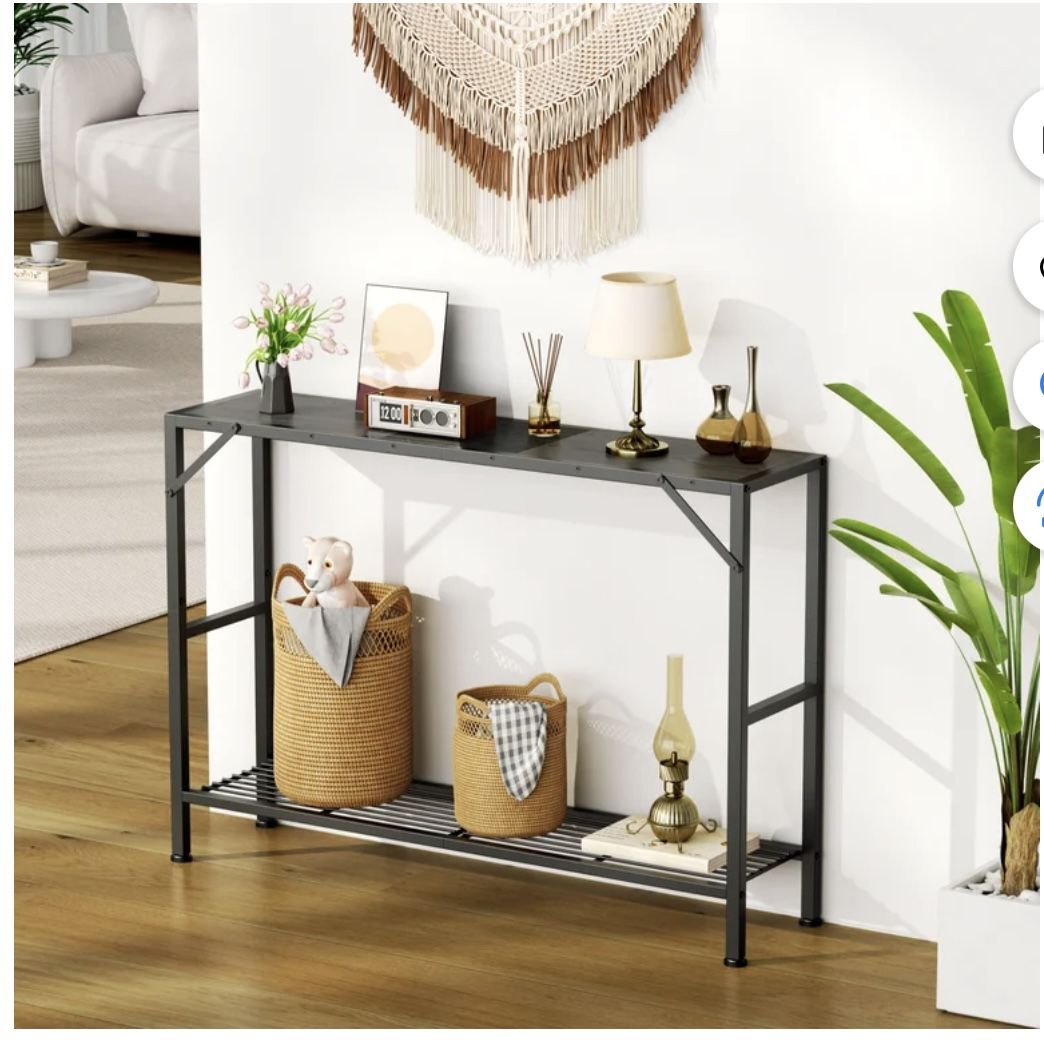 Narrow Console Table, Entryway , Hallway , Sofa Table for Living Room, Foyer,