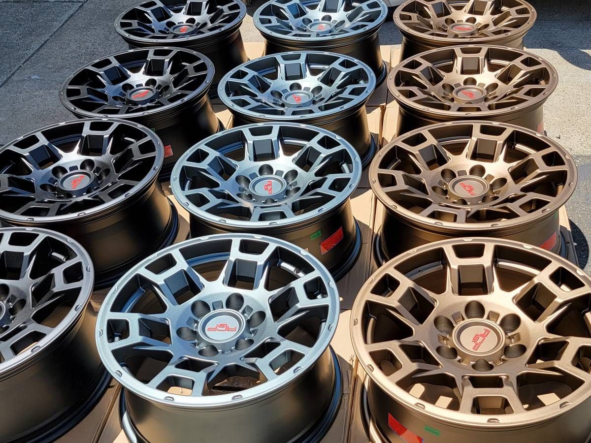 17" AGP Aftermarket Wheels Tires Toyota 4runner Tacoma FJ Cruiser tundra rims 6x139.7