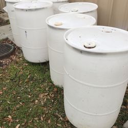 Rain Barrels 55 Gallon Drums