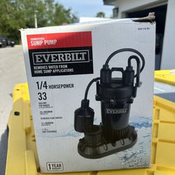 SUMP PUMP EVERBILT