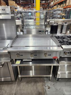 NSF Commercial Griddle/Flat Top Grill 48" (Plancha Comercial de 48)