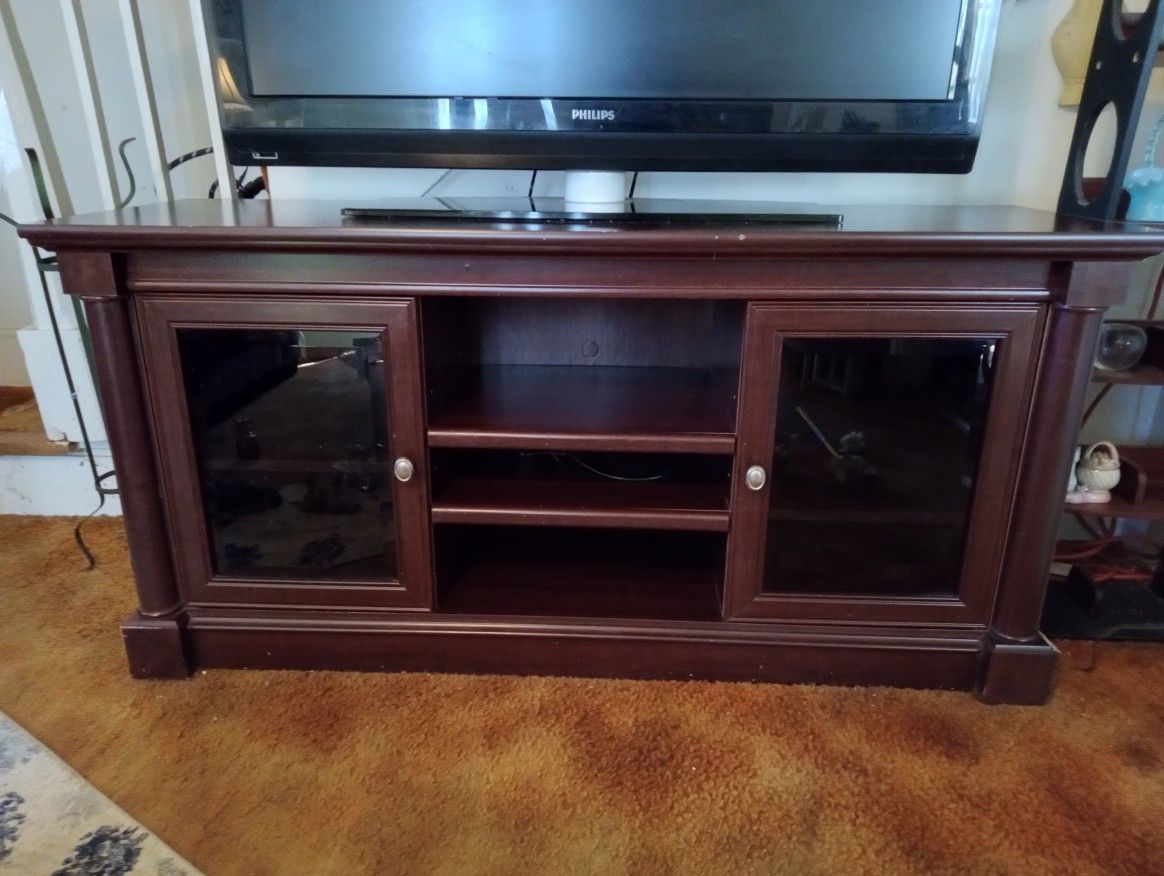 Large Wood TV Stand