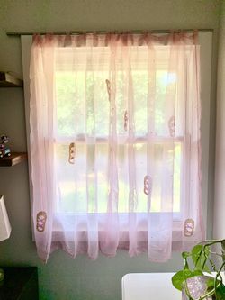 Pottery Barn Vibe Embellished Ballerina Curtains