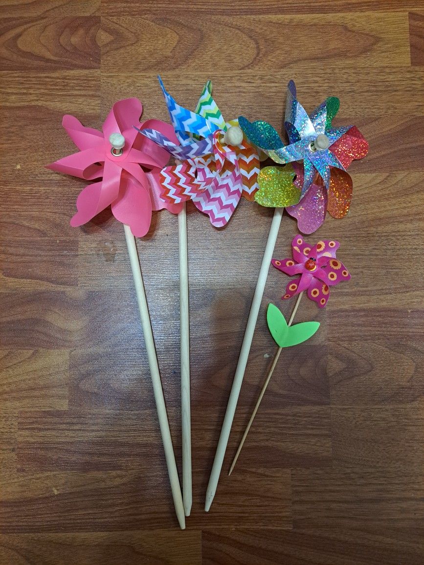Colorful Pinwheels