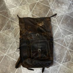 Genuine Leather Backpack