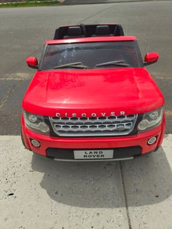 Land Rover Discovery Kids Ride-On Electric Car 2 Seater w/ Remote Red