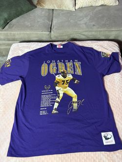 Mitchell & Ness Jonathan Ogden Baltimore Ravens T-Shirt