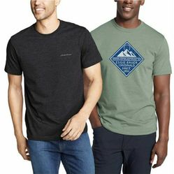 Eddie Bauer Men’s Tees 2pack S _3XL Size Available 