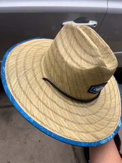Palmyth Straw Hat for Men & Women Sun Hats, Beach Hat, Fishing Hat UPF 50+ Sun Protection, Wide Brim, Adjustable Chin Cord, Naturally Breathable Straw