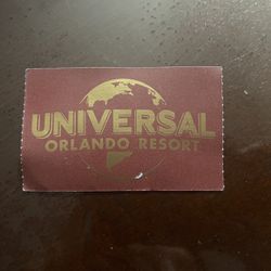 Universal Studios Single Attraction Pass X