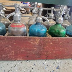 Antique Seltzer Bottles 