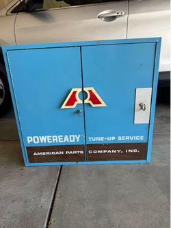 American Parts Storage Cabinet