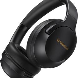 Over Ear Headphones Wireless 80H Playtime, Bluetooth Headphones Over Ear with 3 EQ Modes, Built-in ENC Mic, Deep Bass, HiFi Stereo Foldable 5.4 Blueto