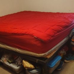 Pre-owned, Twin Bed Frames 1 W/ Mattress