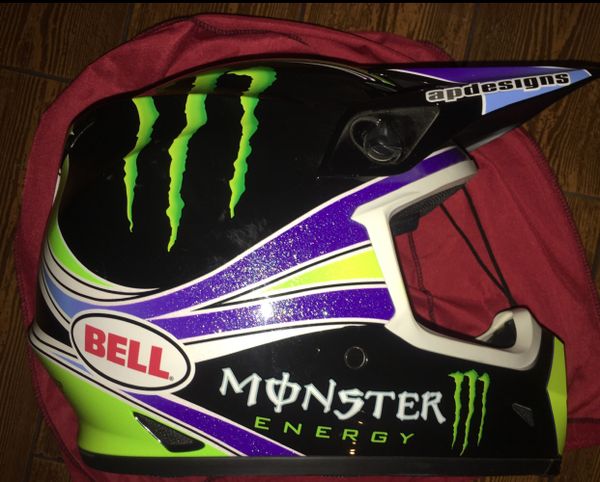 bell monster energy mx helmet