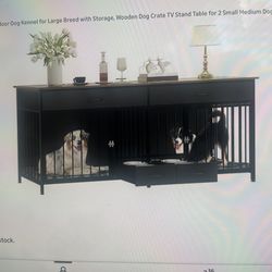 Doubld dog crate
