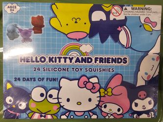 Hello Kitty And Friends 24 Silicone Toy Squishies