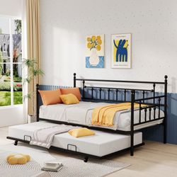 Twin trundle bedframe