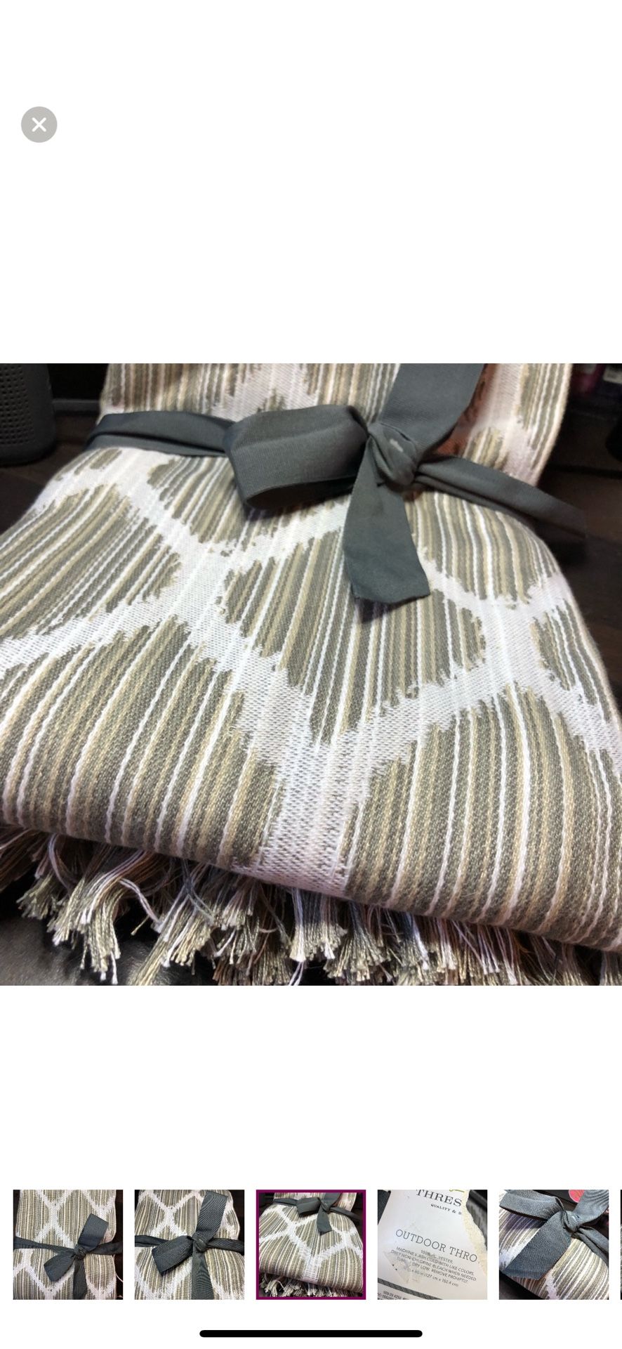 Threshold Outdoor Throw