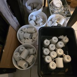 Coffee Cups Total # 158 Restaurant Coffee Cups