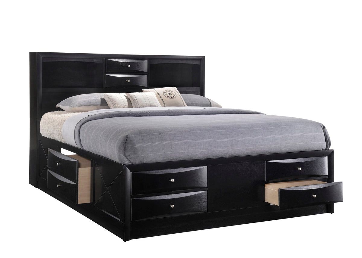 New! King Platform Storage Bed