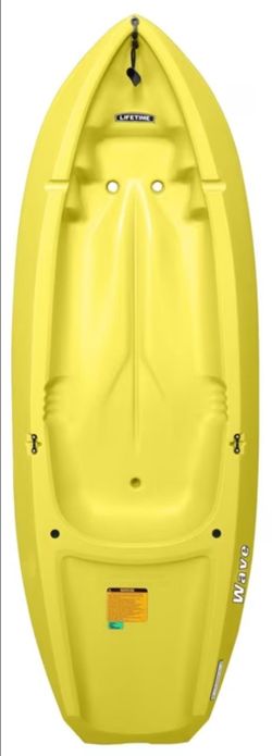 Wave 6 ft Youth Sit-On-Top Kayak with Paddle