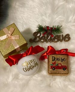 Personalized Ornaments