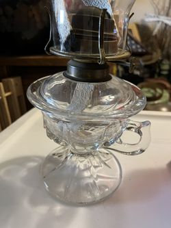 Antique Oil Lamp