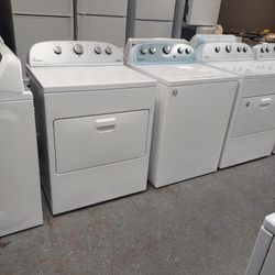 WHIRLPOOL WASHER AND DRYER SET HE SOIL LEVEL RINSE OPTIONS AUTO SENSING DEEP WATER WASH SENSOR DRYING 