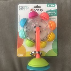 Sassy Rainbow Wheel High Tray Toy, Age 6+ Months