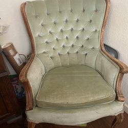 Vintage Green Chair 