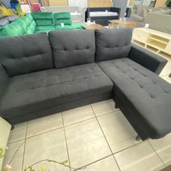 Kingdom - Black Reversible Sectional