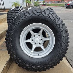 17" Black Rhino wheels/rims 35x12.50R17 BfGoodrich KM3 tires 