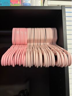 Pink Kid Hangers