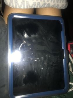 iPad blue