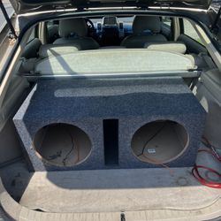 Dual 12 Ported Subwoofer Box