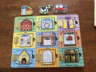 Mellisa & Doug Hide And Seek Puzzle magnetic