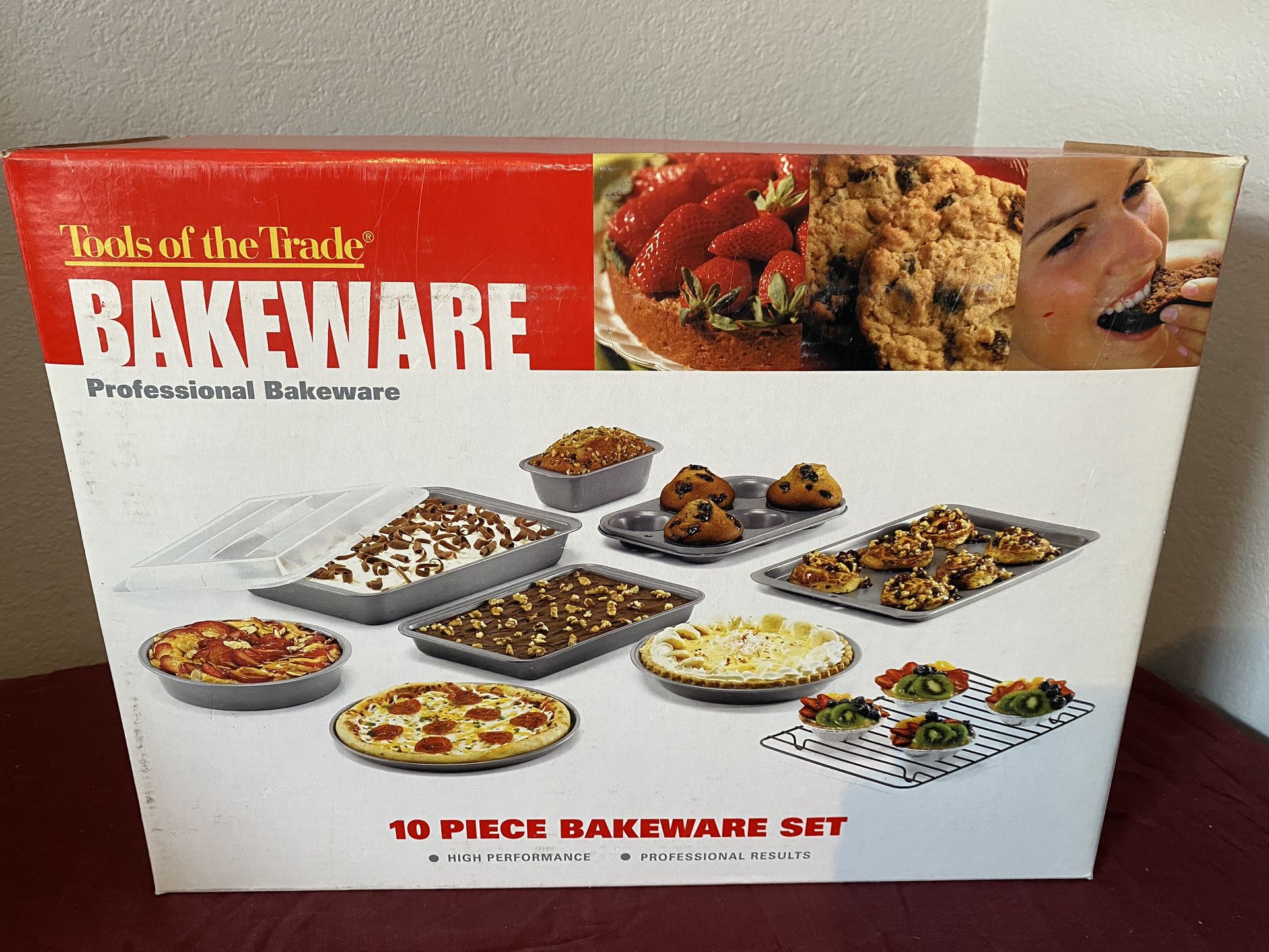 Tools Of The Trade 10 Piece Bakeware Set
