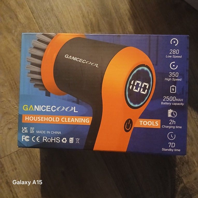 Electric Spin Scrubber