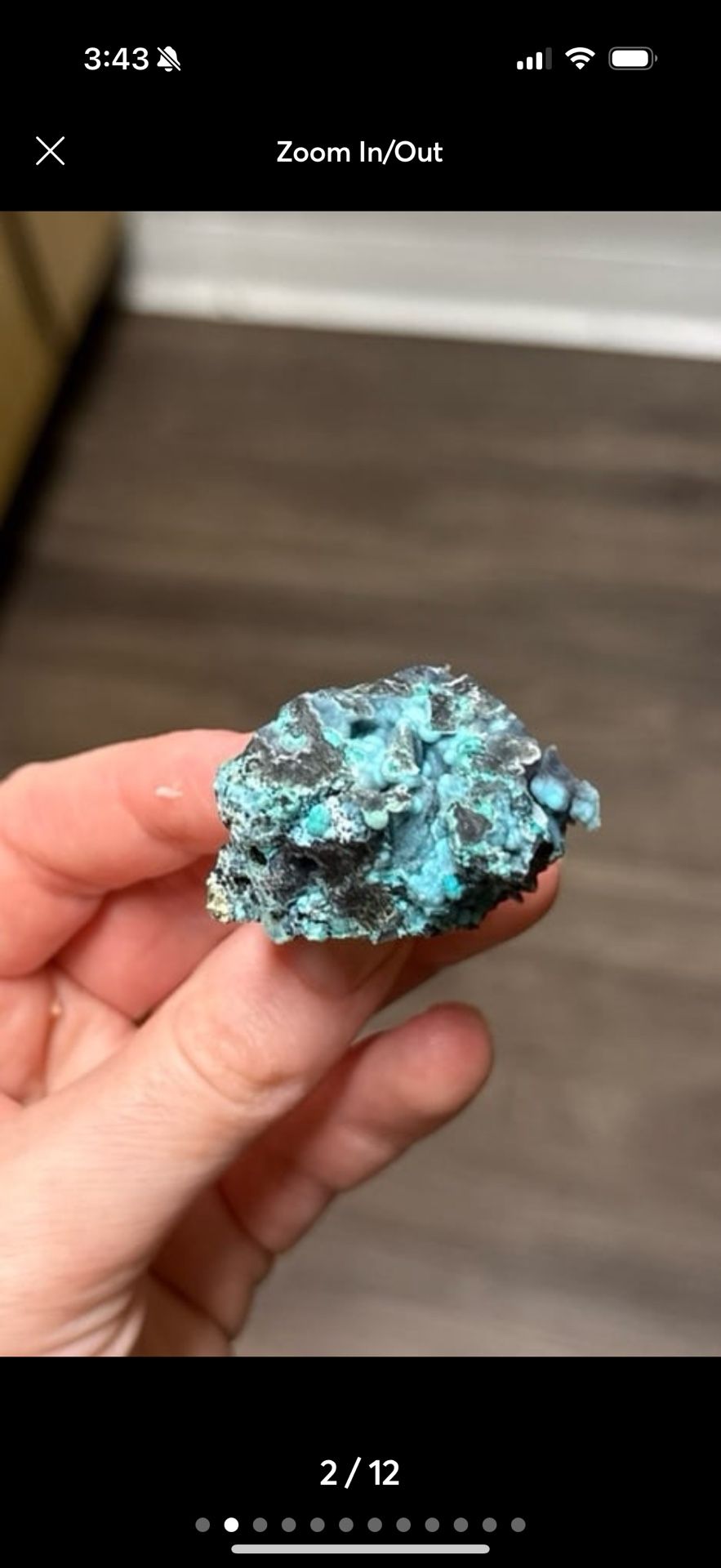 druzy chrysocolla