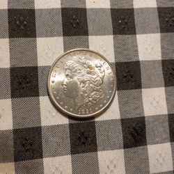 1891-S Key Date Morgan Silver Dollar Uncirculated 
