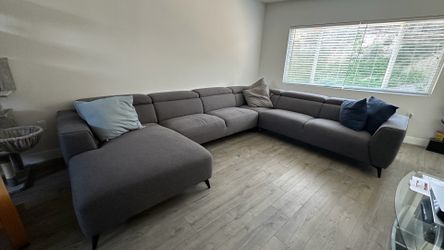 Living Spaces 8-9 person couch