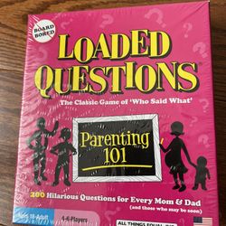 Loaded questions – the classic game of “who said what” family/party group game