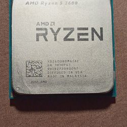 AMD Ryzen 5 2600 CPU/Processor