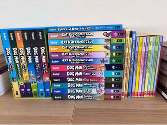 Dog Man, Cat Kid, Captain Underpants bundle lot - 29 Books!