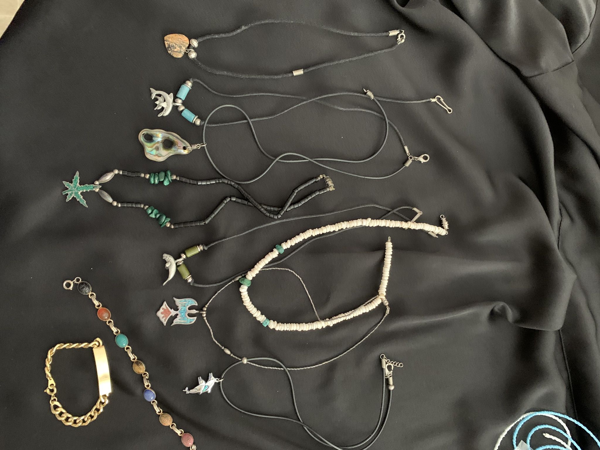Jewelry 2 - includes 8 necklaces 2 bracelets selling together