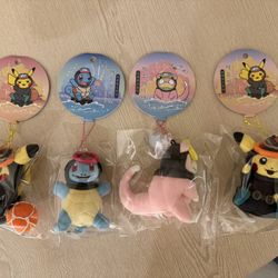 Limited Jeju Pokemon Plushes 